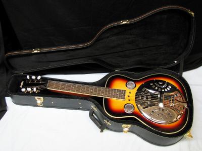 Flinthill FHD 100S squareneck resonator dobro NEW +CASE  